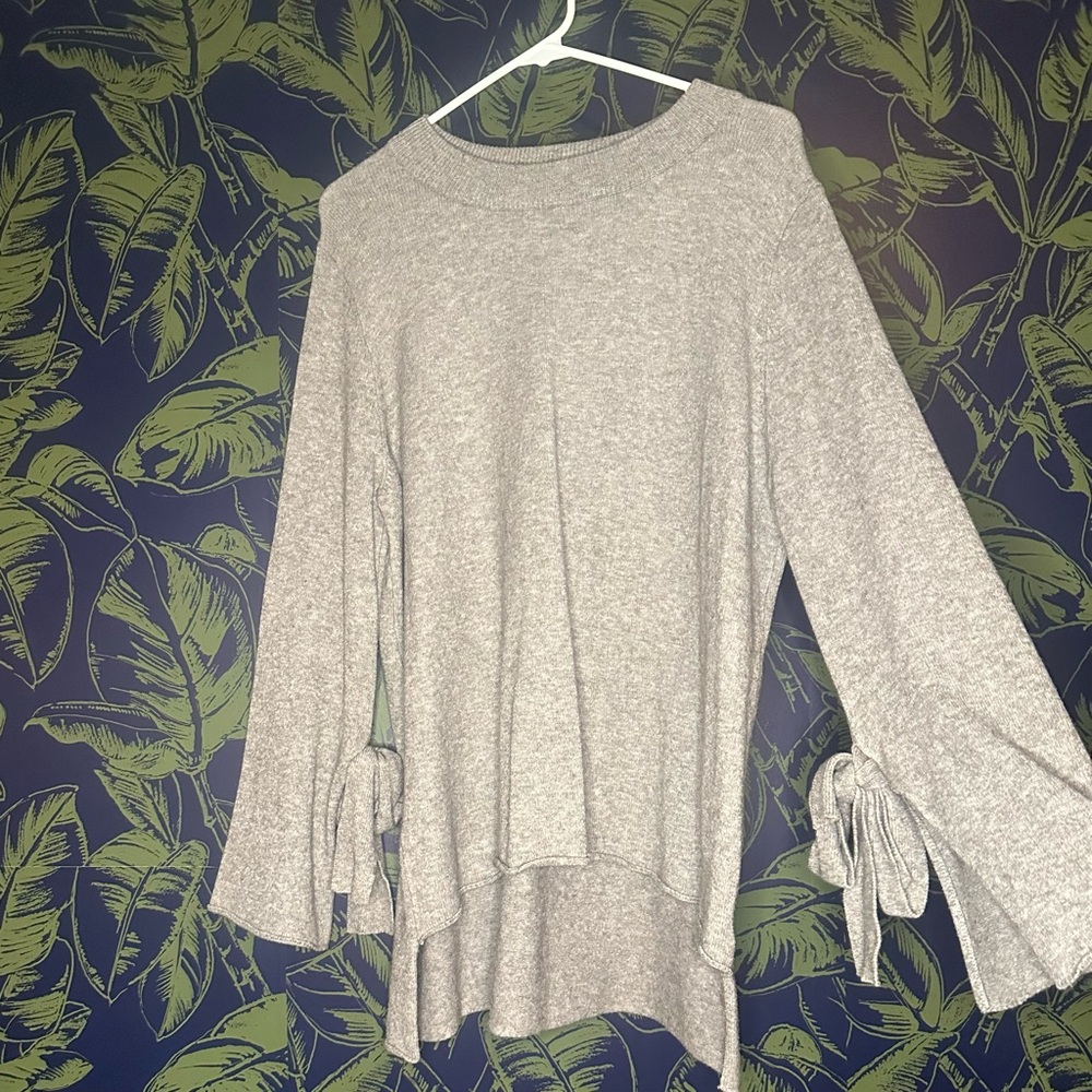 Madewell Tie-Cuff Pullover Sweater - Picture 3 of 5